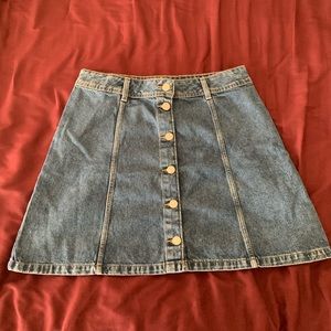 Jean skirt
